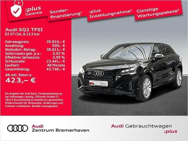 Mythosschwarz Gebraucht 2024 Audi SQ2 Comfort SUV | 39.000 € (Guter Preis) - Bild 1/4