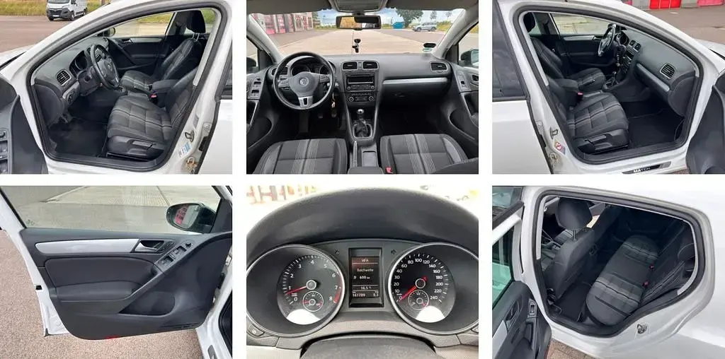 Gebraucht VW Golf VII Match 122 PS (89 kW) 2012 Weiß Limousine