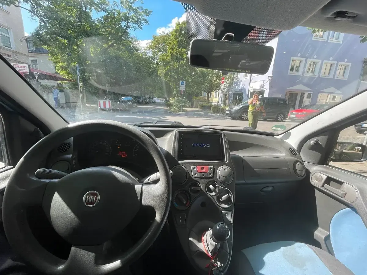 Gebraucht Fiat Panda 69 PS (50 kW) 2007 Blau Kleinwagen