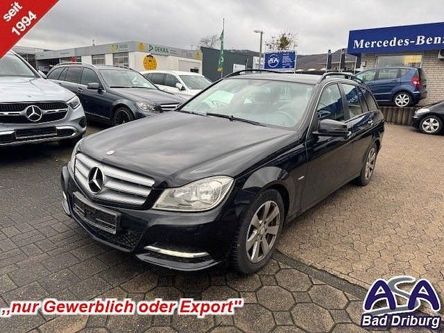Schwarz Gebraucht 2012 Mercedes C220 Limousine | 5.990 € (Superpreis) - Bild 1/3