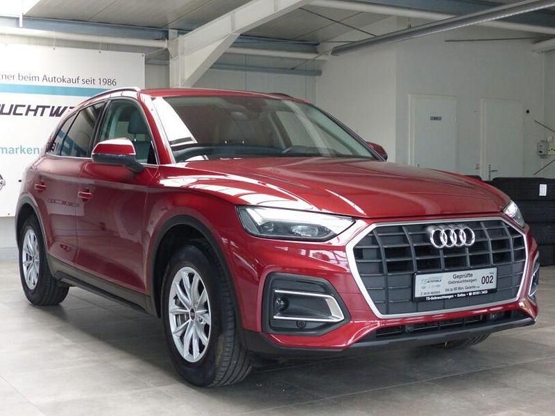 Rot Gebraucht 2021 Audi Q5 Basis SUV | 35.990 € (Guter Preis) - Bild 1/4