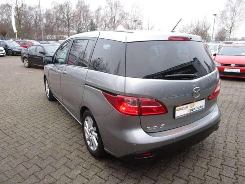 Gebraucht Mazda 5 Center-Line 116 PS (85 kW) 2011 Plutossilber metallic Van / Kleinbus