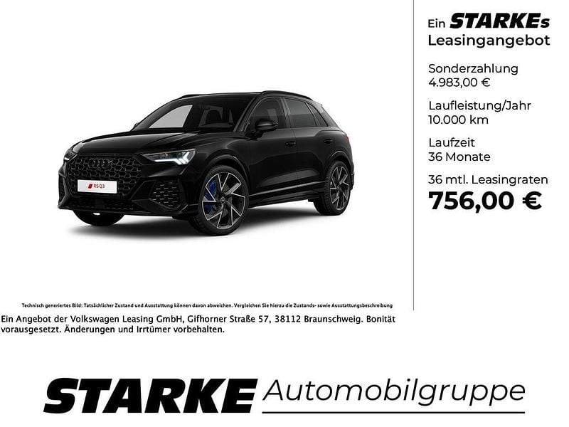 Gebraucht Audi RS Q3 Ambiente 400 PS (294 kW) 2022 Mythosschwarz metallic SUV