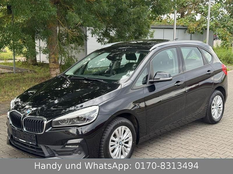 Schwarz Gebraucht 2019 BMW 218 Active Tourer Advantage Van / Kleinbus | 14.999 € (Fairer Preis) - Bild 1/4