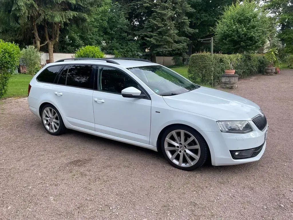Gebraucht Skoda Octavia Joy 150 PS (110 kW) 2017 Weiß Kombi
