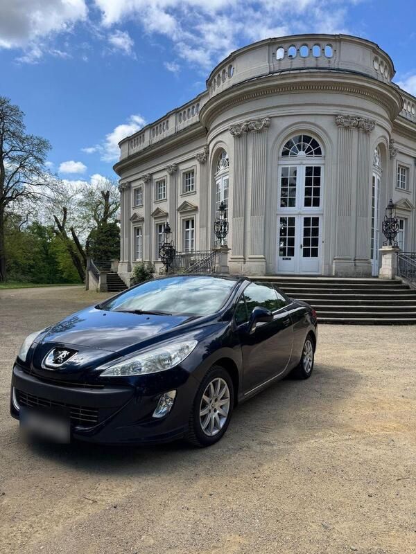 Blau Gebraucht 2009 Peugeot 308 CC Premium Cabrio | 3.700 € - Bild 1/4