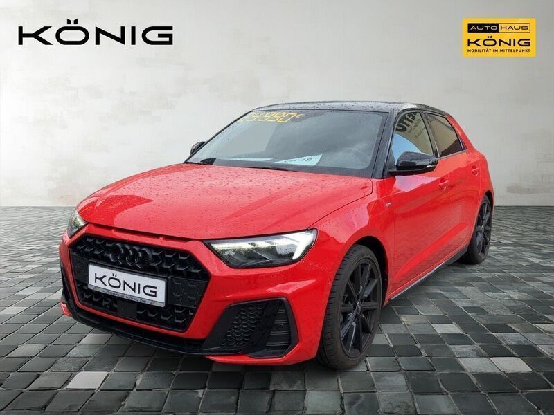 Rot Gebraucht 2022 Audi A1 Sportback S-Line Kleinwagen | 23.990 € (Fairer Preis) - Bild 1/4