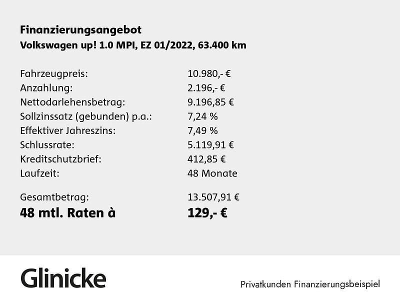 Second-hand VW up! 65 CP (47 kW) 2022 Alb Hatchback