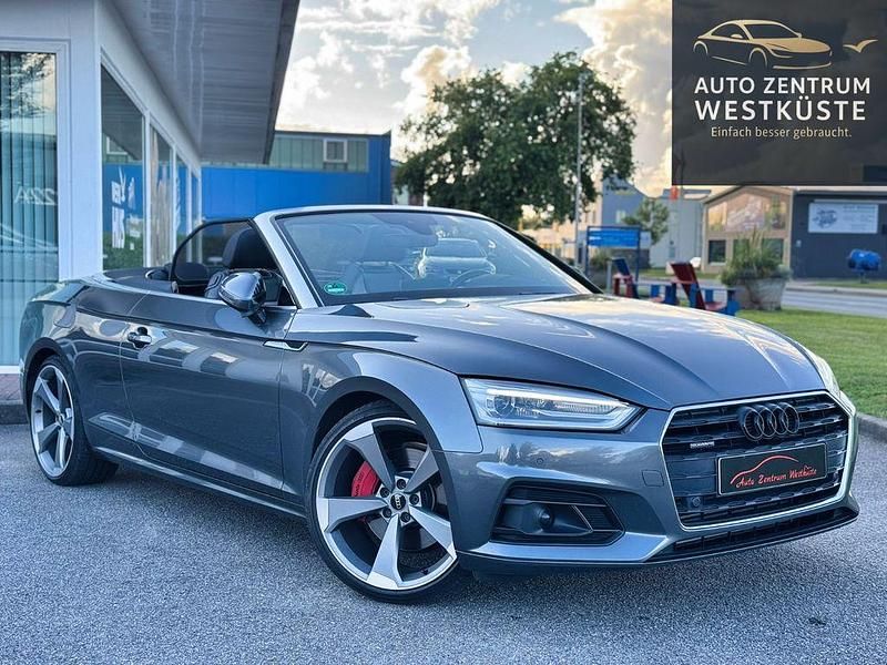 Grau Gebraucht 2018 Audi A5 Cabriolet Ambiente Cabrio | 27.475 € (Guter Preis) - Bild 1/4