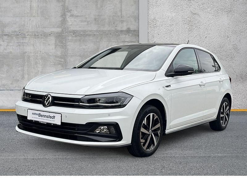 Weiß Gebraucht 2021 VW Polo R-line Limousine | 18.420 € (Fairer Preis) - Bild 1/4