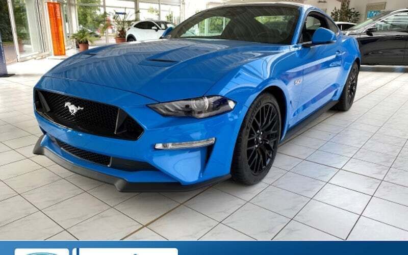 Blau Gebraucht 2023 Ford Mustang GT Coupé | 53.990 € (Etwas zu teuer) - Bild 1/4