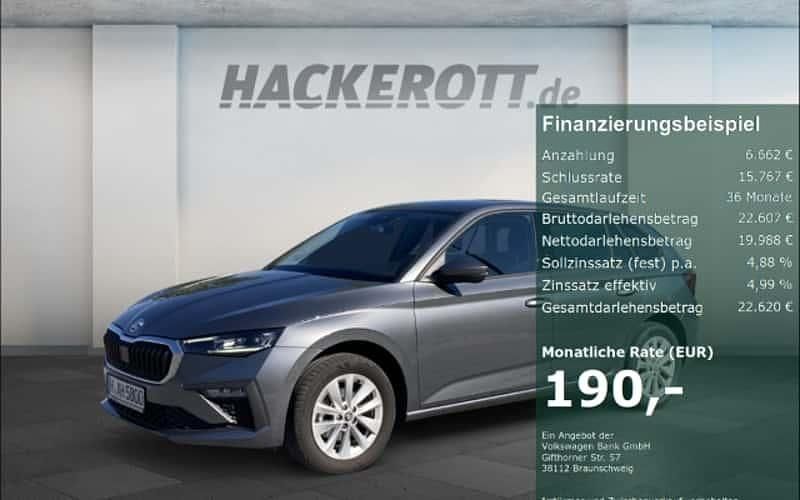 Grau Gebraucht 2024 Skoda Scala Selection Kleinwagen | 26.650 € - Bild 1/4