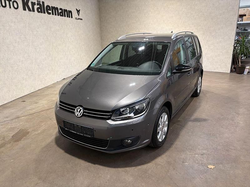 Gebraucht VW Touran Style 105 PS (77 kW) 2011 Grau Van / Kleinbus