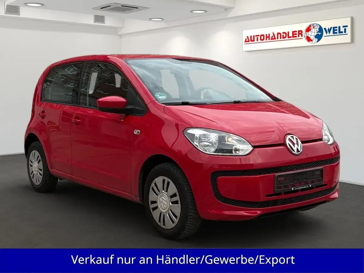 Gebraucht VW up! 60 PS (44 kW) 2014 Rot Kleinwagen