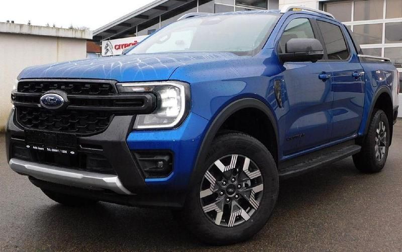Neu Ford Ranger Wildtrack 184 PS (135 kW) 2025 Blau Pickup