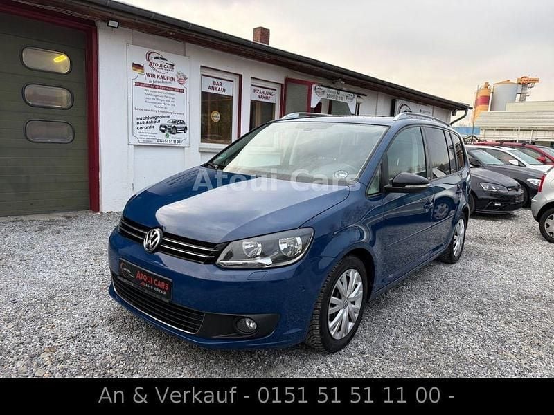 Gebraucht VW Touran Style 140 PS (102 kW) 2012 Blau Van / Kleinbus