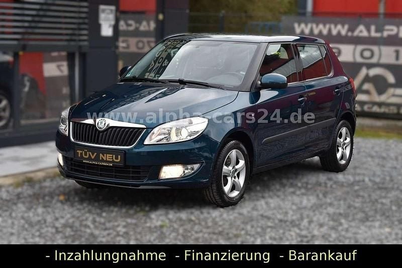 Gebraucht Skoda Fabia Elegance 105 PS (77 kW) 2011 Blau Kleinwagen
