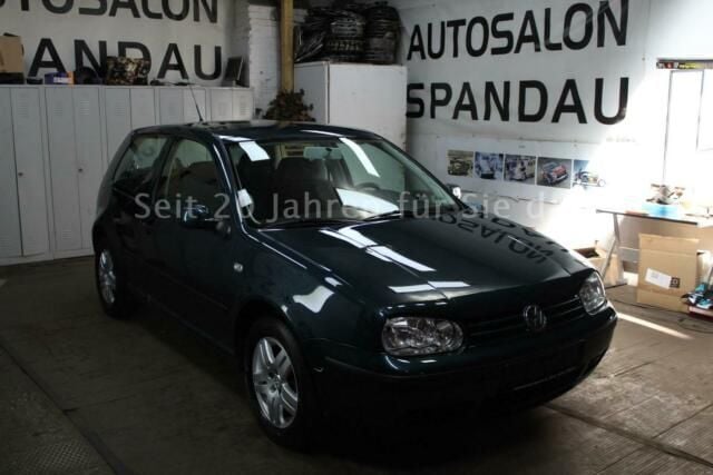 Grün metallic Gebraucht 2002 VW Golf IV | 3.890 € (Fairer Preis) - Bild 1/4
