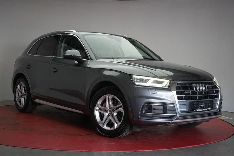Monsoon gray Gebraucht 2019 Audi Q5 Sport SUV | 24.990 € (Superpreis) - Bild 1/4