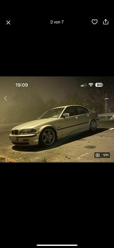 Silber Gebraucht 1999 BMW 320 Limousine | 1.500 € (Guter Preis) - Bild 1/4