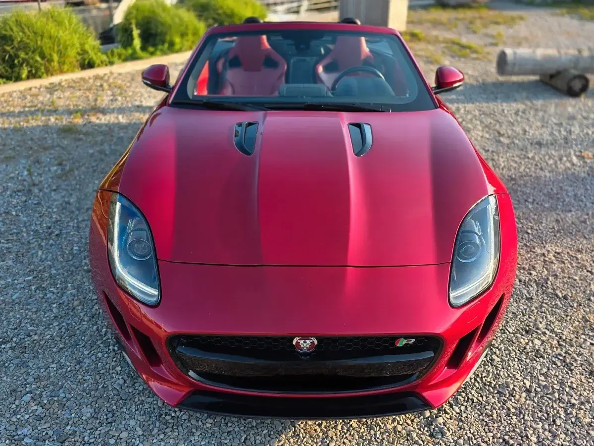 Gebraucht Jaguar F-Type R 551 PS (405 kW) 2015 Rot Cabrio