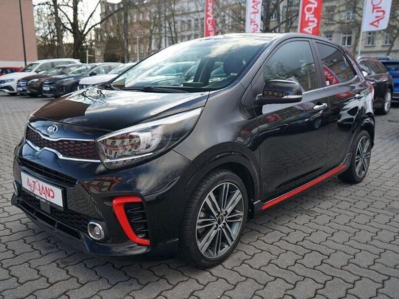 Gebraucht Kia Picanto GT-Line 84 PS (61 kW) 2017 Aurora black pearl (metallic) Kleinwagen