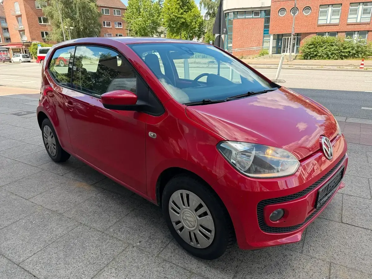 Gebraucht VW up! 75 PS (55 kW) 2012 Rot Kleinwagen