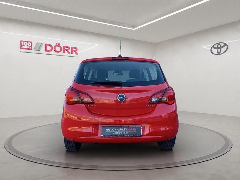 Gebraucht Opel Corsa Edition 90 PS (66 kW) 2015 Rot Kleinwagen
