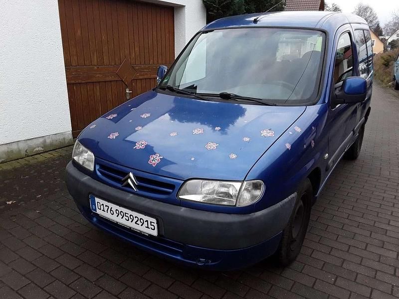 Blau Gebraucht 2002 Citroën Berlingo Van / Kleinbus | 500 € (Guter Preis) - Bild 1/4