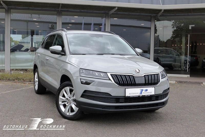 Gebraucht Skoda Karoq 150 PS (110 kW) 2018 Seda steel/steel grau SUV