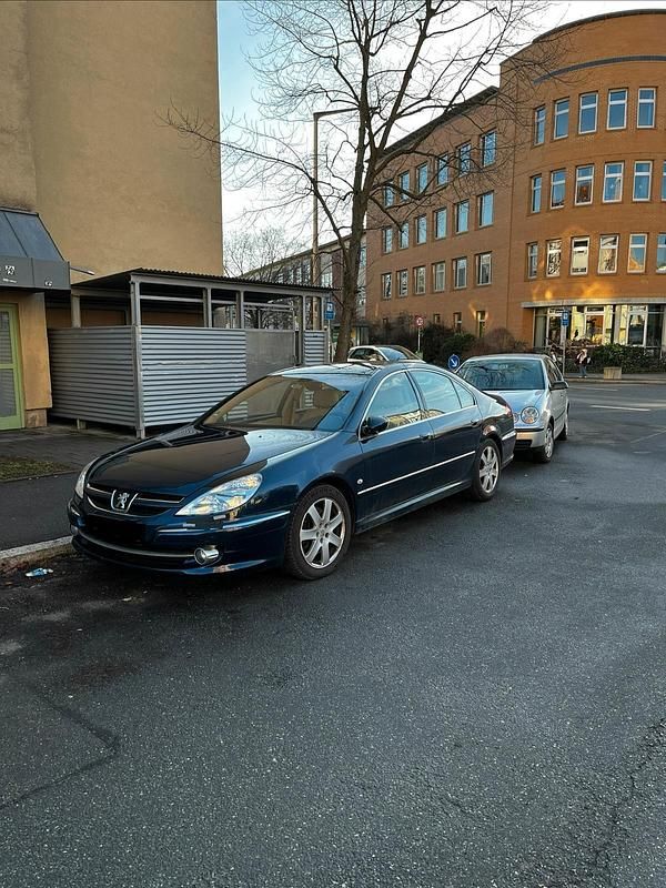 Gebraucht Peugeot 607 204 PS (150 kW) 2002 Blau Limousine