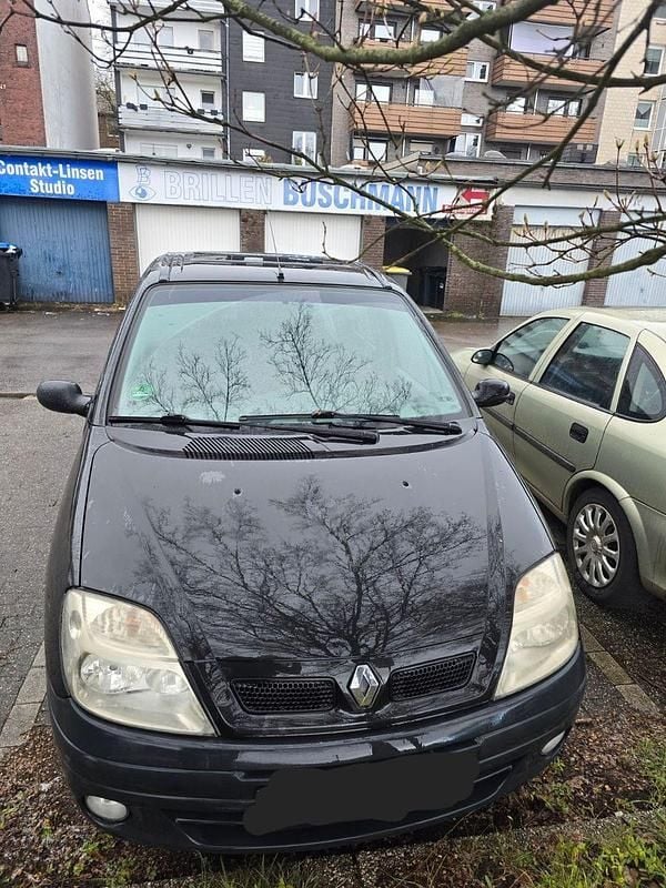 Gebraucht Renault Scénic Expression 107 PS (78 kW) 2001 Schwarz Van / Kleinbus