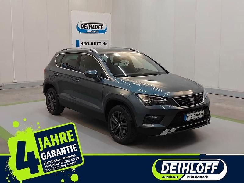 Gebraucht Seat Ateca 4Drive 150 PS (110 kW) 2018 "rodium" grau SUV
