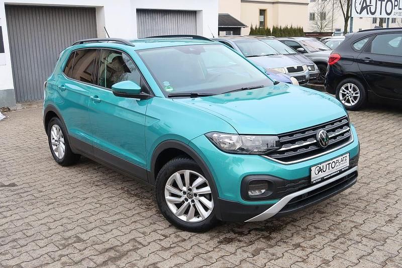 Gebraucht VW T-Cross Life 95 PS (69 kW) 2020 Grün SUV