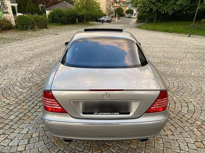 Silber Gebraucht 2000 Mercedes CL600 Coupé | 22.900 € (Etwas zu teuer) - Bild 1/4