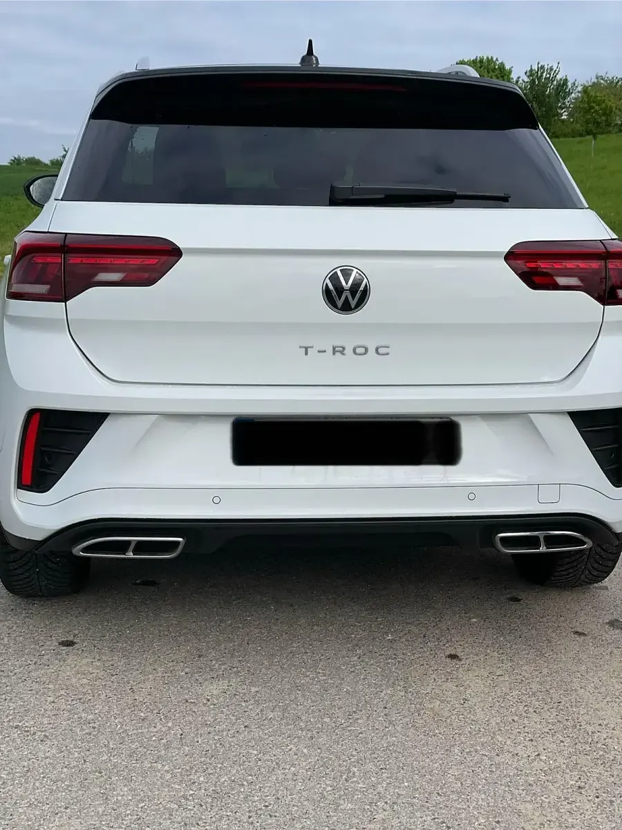 Gebraucht VW T-Roc R-line 116 PS (85 kW) 2025 Weiß SUV