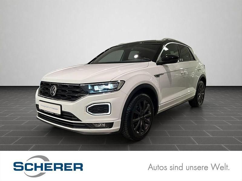 Pure white Gebraucht 2019 VW T-Roc R-line SUV | 19.900 € (Fairer Preis) - Bild 1/4