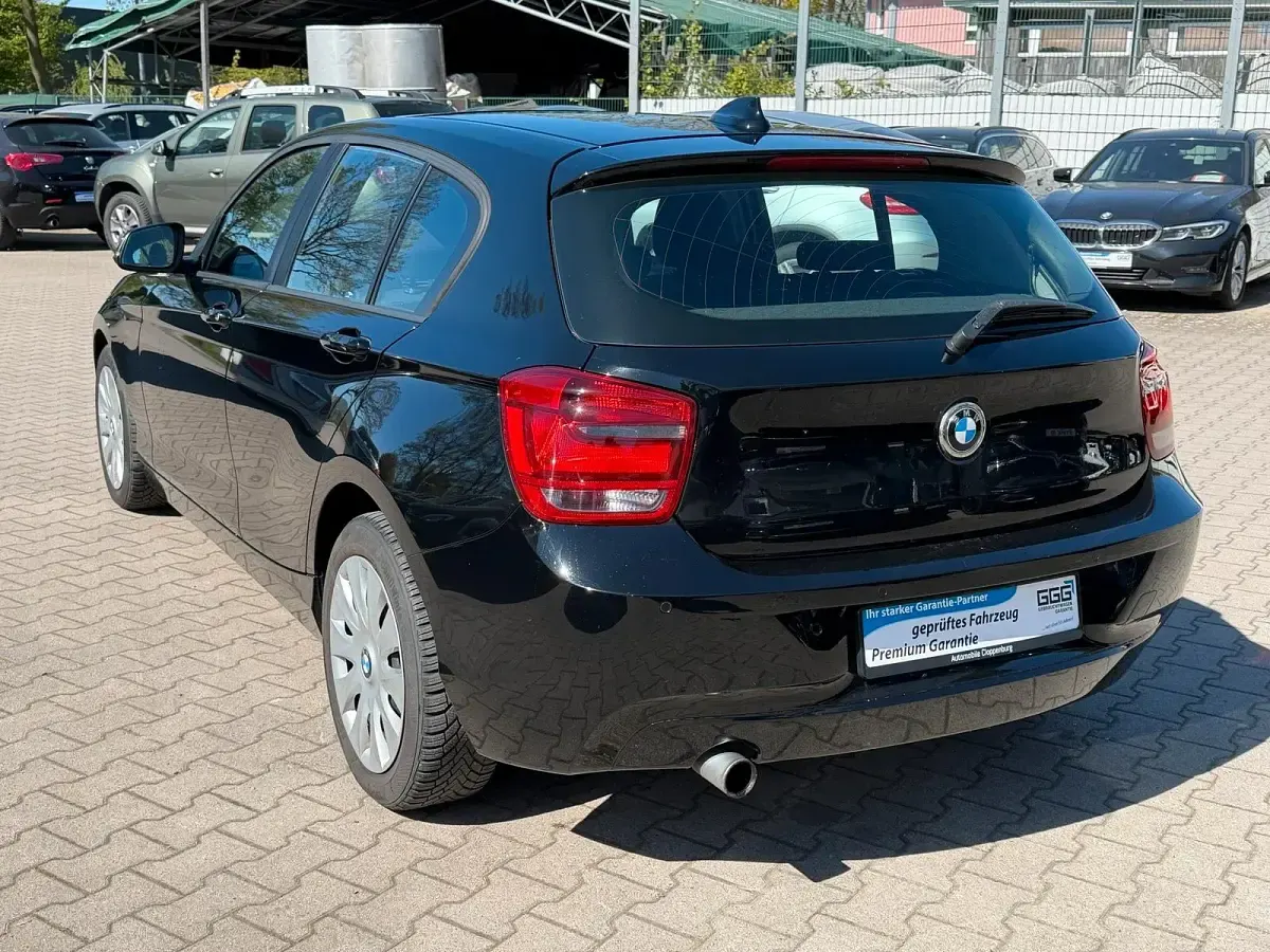 Brugt BMW 116 136 HK (100 kW) 2012 Sort Hatchback