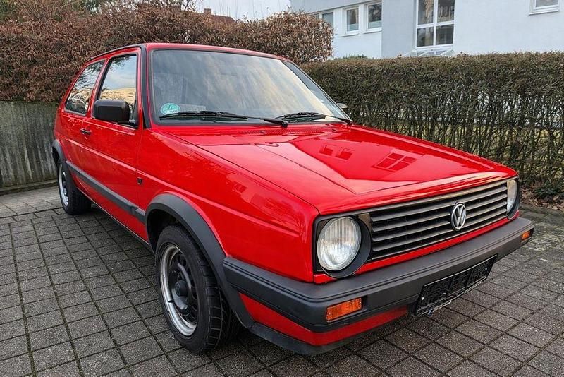 Rot Gebraucht 1988 VW Golf II Kleinwagen | 6.200 € - Bild 1/4