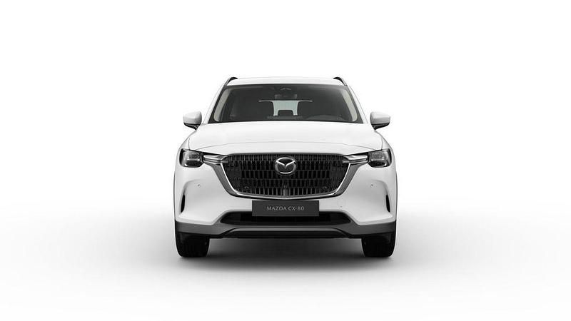 Neu Mazda CX-80 Exclusive-Line 254 PS (186 kW) 2025 Weiß SUV