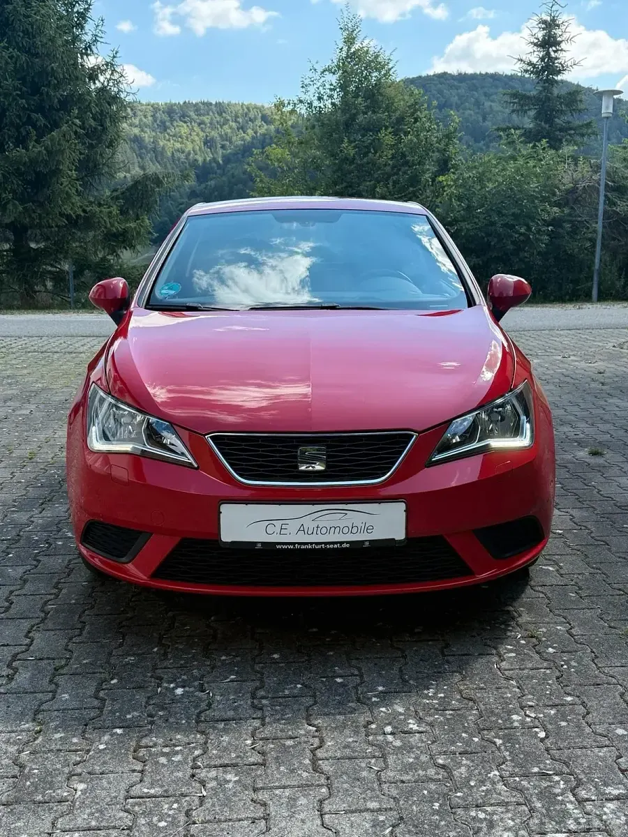 Gebraucht Seat Ibiza Style 90 PS (66 kW) 2015 Rot Kleinwagen