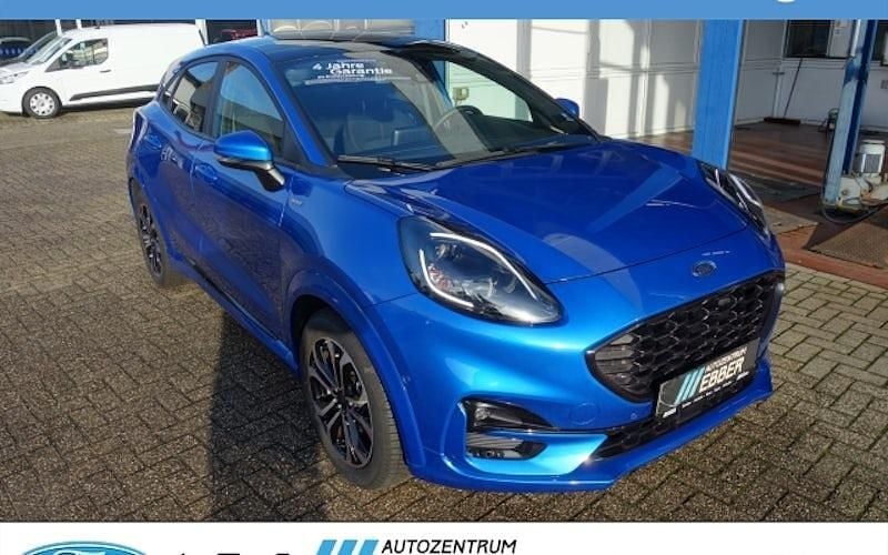 Blau Gebraucht 2023 Ford Puma ST-Line SUV | 20.977 € (Guter Preis) - Bild 1/4