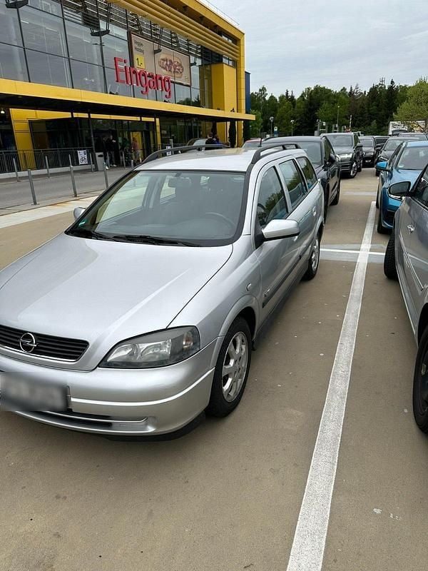 Gebraucht Opel Astra Njoy 101 PS (74 kW) 2004 Silber Kombi