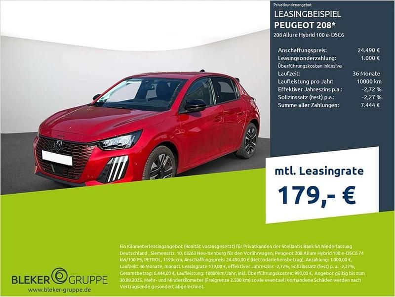Elixir rot Gebraucht 2025 Peugeot 208 Allure Kleinwagen | 24.490 € - Bild 1/3