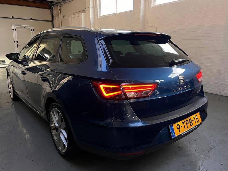 Gebraucht Seat Leon ST Style 110 PS (80 kW) 2014 Blau Kombi