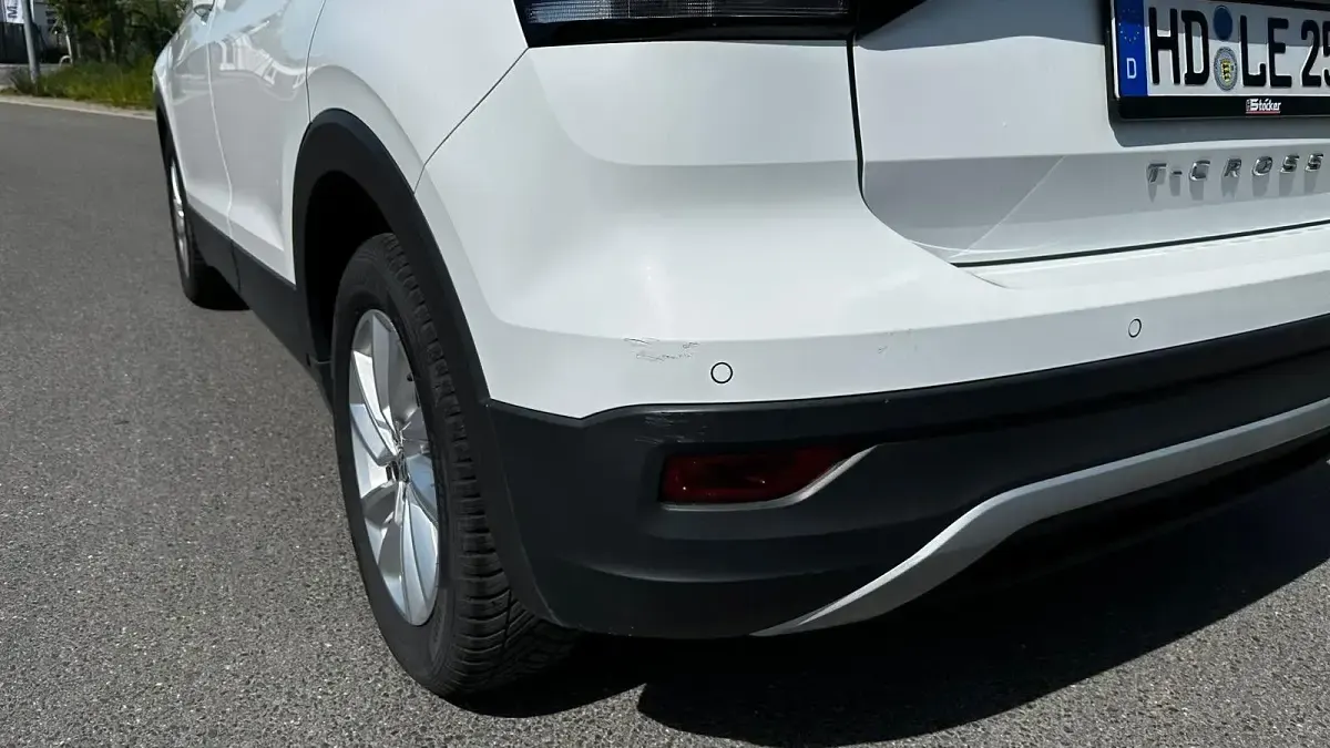 Gebraucht VW T-Cross 95 PS (69 kW) 2019 Weiß SUV
