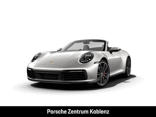 Gtsilbermetallic Gebraucht 2021 Porsche 911 Carrera 4S Cabriolet Cabrio | 129.911 € (Superpreis) - Bild 1/4