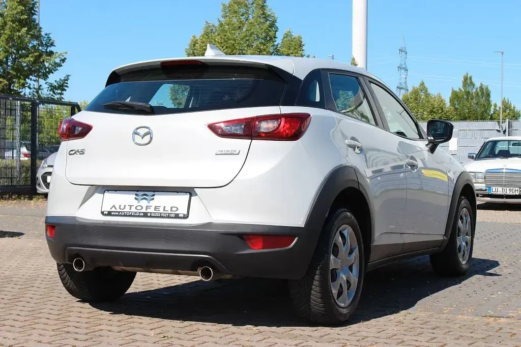 Gebraucht Mazda CX-3 120 PS (88 kW) 2018 Weiß SUV
