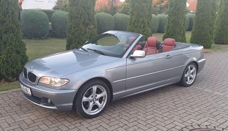 Grau Gebraucht 2006 BMW 320 Cabriolet Sport Line Cabrio | 6.300 € (Guter Preis) - Bild 1/4