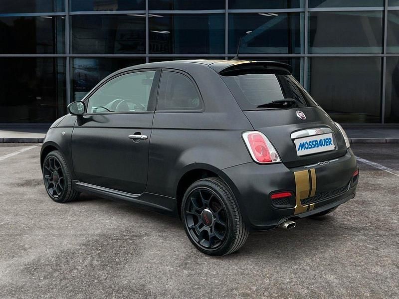 Gebraucht Fiat 500 S 69 PS (50 kW) 2013 Schwarz Kleinwagen